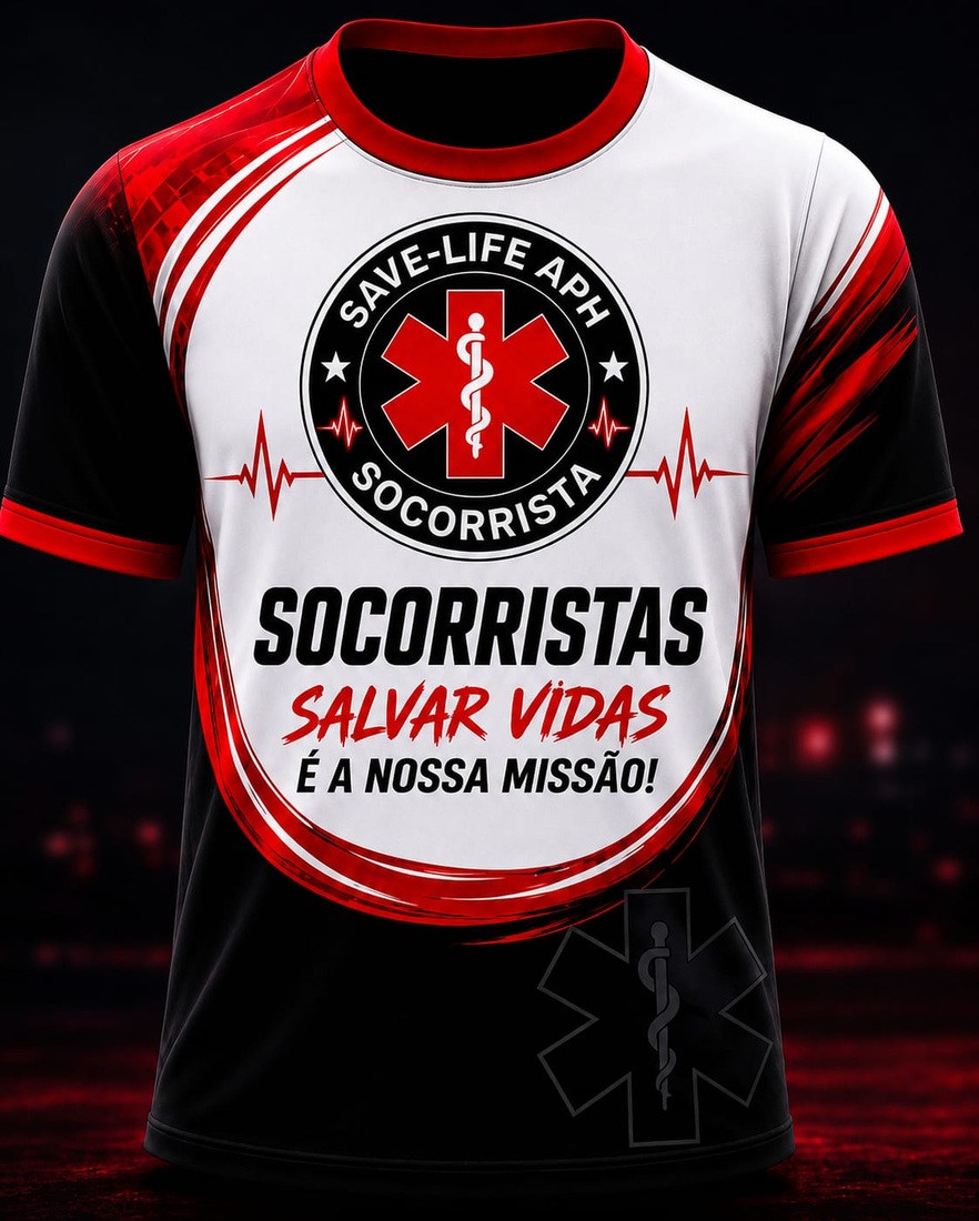 Camisa APH Save Life — frente